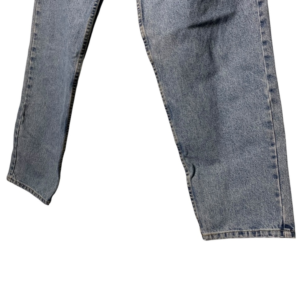 Vintage 90s Tommy Hilfiger Logo Fly Jeans Light Wash Denim 32x32 - Picture 4 of 13